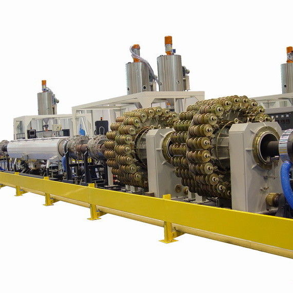 HDPE σιδηρουργίας καλώδιο μηχανών εξώθησης σωλήνων ενισχύω για τον υψηλό σύνθετο σωλήνα
