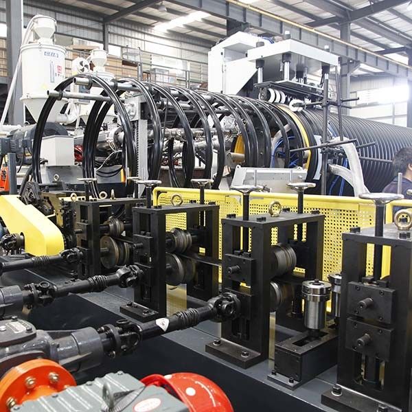 Ζαρωμένη λύματα σωλήνων εξώθησης ακαμψία SN8 SN20 3000mm δαχτυλιδιών γραμμών υψηλή