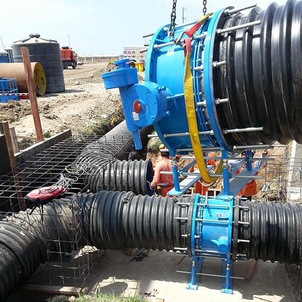 Ζαρωμένη γραμμή παραγωγής 3000mm σωλήνων ASTM F2435 πρότυπα του ISO CSA